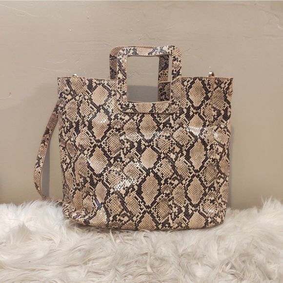 Urban Expressions | Large Faux Snakeskin Bag - Picture 3 of 12